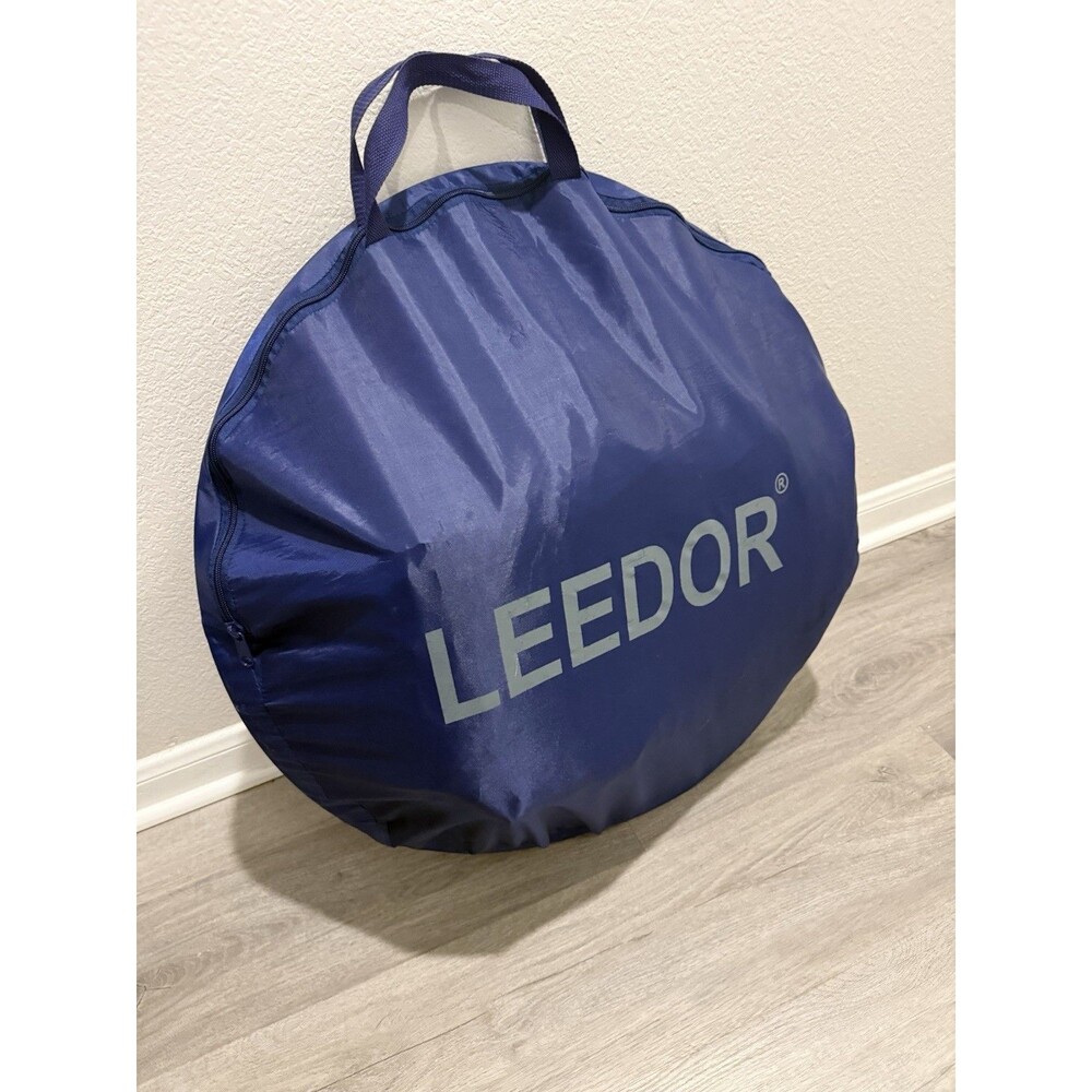 LEEDOR Bed Tent Dream Tents Pop Up Bed Portable Privacy Space Twin *Channel Tear